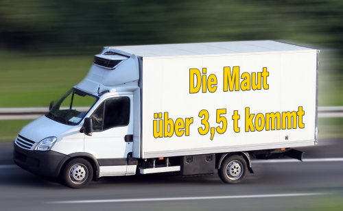 Lkw-Maut für Fahrzeuge ab 3,5 Tonnen